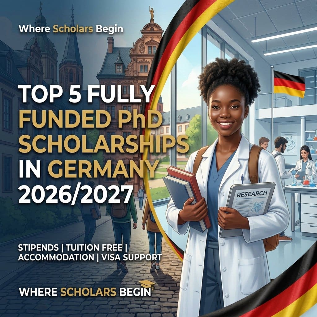 Top Fully Funded PhD Scholarships in Germany: 2026 Guide Phd scholarships in Germany