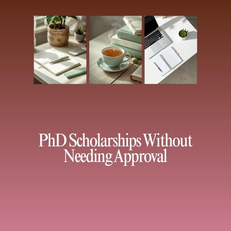 PhD Scholarships Without a Professor's Approval phd scholarships without needing approval (800 x 800 px) 2